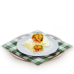 Chicken Pakora Hoagie 